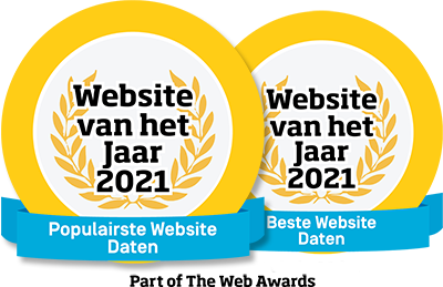 website van het jaar award 2021 - categorie daten